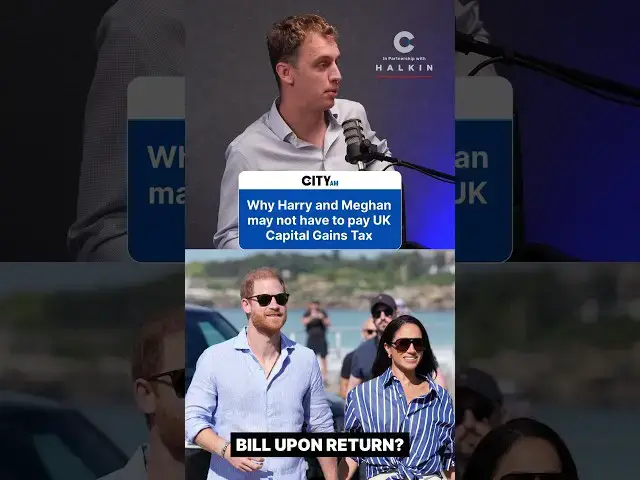 Video thumbnail for Could Harry and Meghan avoid a massive UK tax bill on their returning move? 💸