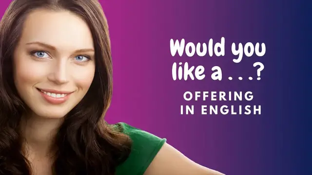 Video thumbnail for How to Learn English:  Offering