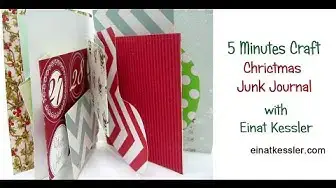 Video thumbnail for 5-Minute Craft - Christmas Junk Journal