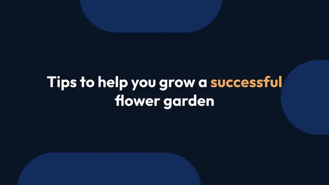 Video thumbnail for Flower Gardening Tips