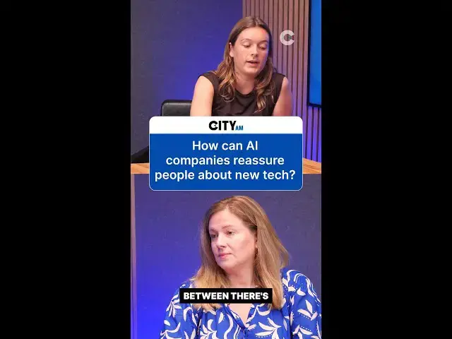 Video thumbnail for How can AI companies reassure people about new tech?