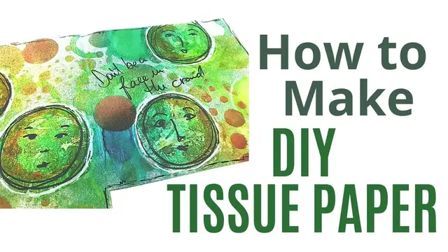 Video thumbnail for How to Make DIY Tissue Paper