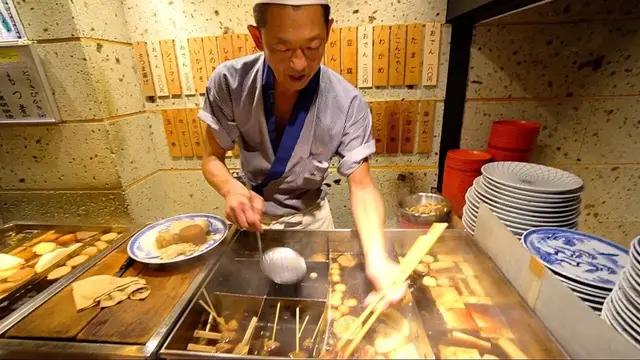 'Video thumbnail for JAPANESE STREET FOOD - Tokyo Street Food Tour | CRAZY Street Food in Japan + BEST Nightlife in TOKYO'
