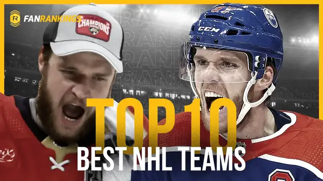 'Video thumbnail for Top 10 Best NHL Teams 2024 Rankings'