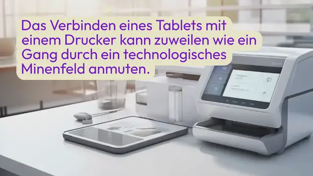 Video thumbnail for Tablet mit Drucker verbinden: Anleitung für Android und iPad?