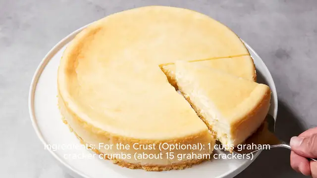 Video thumbnail for Easy cheesecake recipe