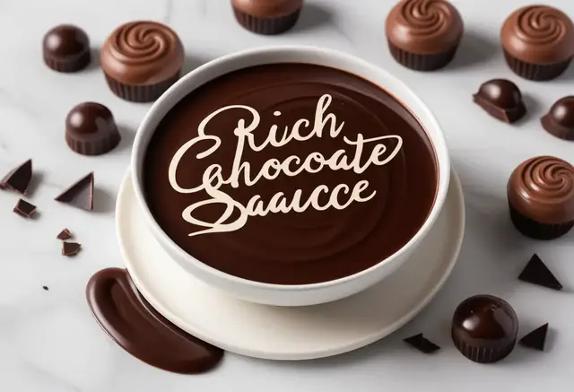 Video thumbnail for Rich Ganache Chocolate Sauce