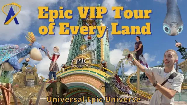 Video thumbnail for Full VIP Guided Tour of Epic Universe Theme Park
