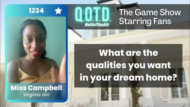 Video thumbnail for Our Favorite Answers: Miss Campbell has her dream house planned out!