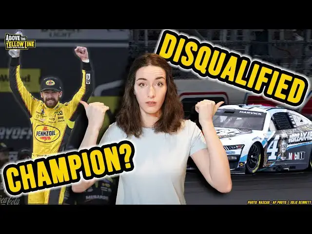 Video thumbnail for Harvick Disqualified | Can Blaney Be a NASCAR Cup Series Champion? (Talladega Recap)