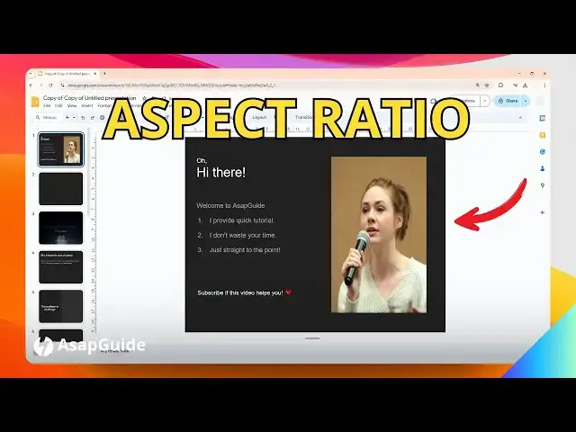 'Video thumbnail for How to Change Aspect Ratio in Google Slides'
