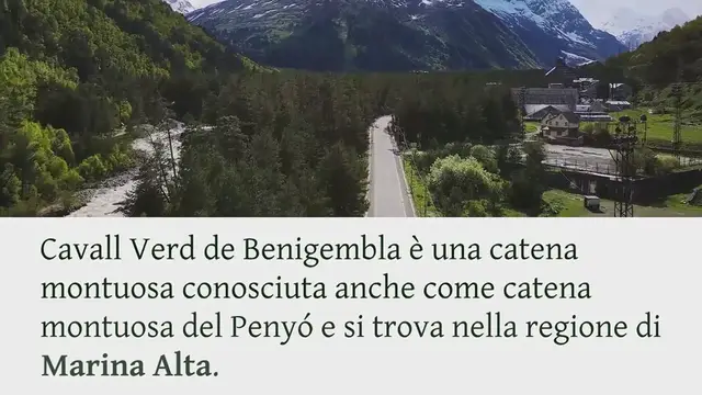 Video thumbnail for La catena montuosa del Cavall Verd a Benigembla: caratteristiche, storia e ubicazione: