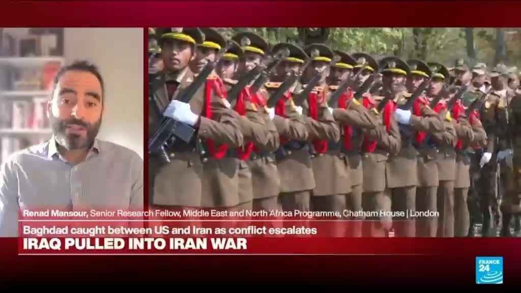 Video thumbnail for 'Hit by both sides': US war on Iran threatens Iraq's 'careful strategy of multi-alignment'