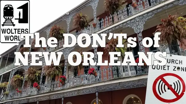 'Video thumbnail for Visit New Orleans - The Don'ts of Visiting New Orleans'