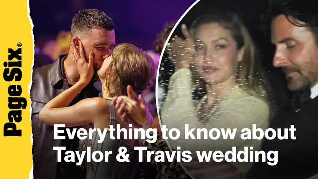 Video thumbnail for Everything to know about Taylor Swift and Travis Kelce's MSG wedding: guests, vows, fashion, more