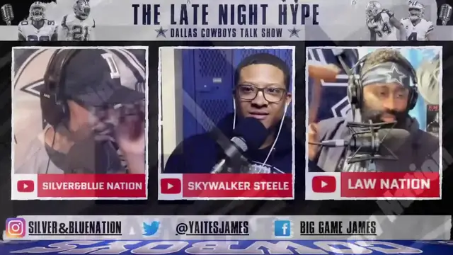 Video thumbnail for law nation sports: dallas cowboys late night hype & nfl draft interviews