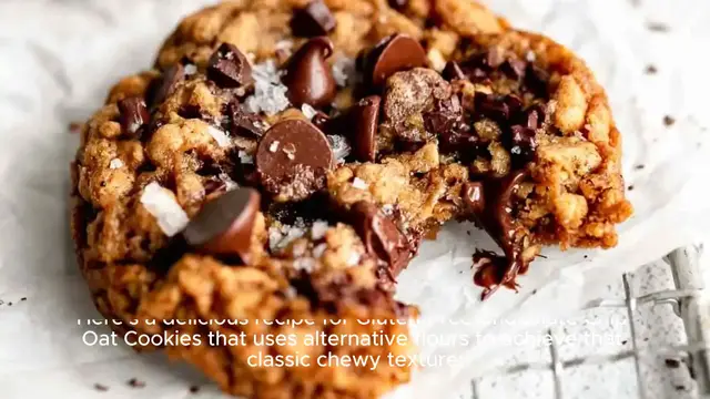 Video thumbnail for Gluten-Free Chocolate Chip Oat Cookies recipe