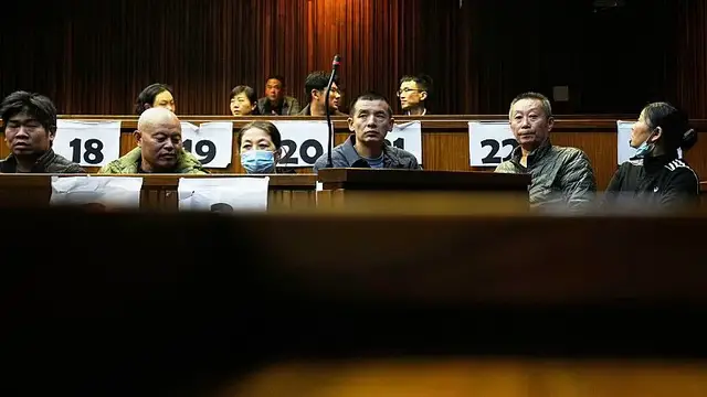 'Video thumbnail for 7 Chinese sentenced to 20 years each for trafficking and forced labor in South Africa'