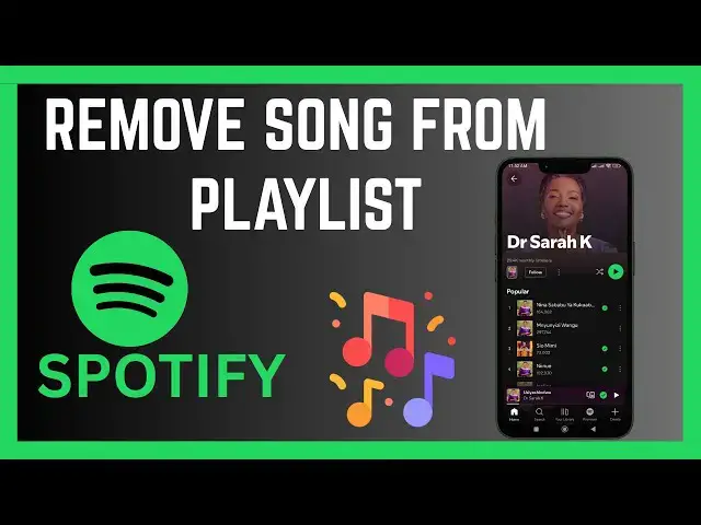 'Video thumbnail for How To Remove A Song From Playlist On Spotify'