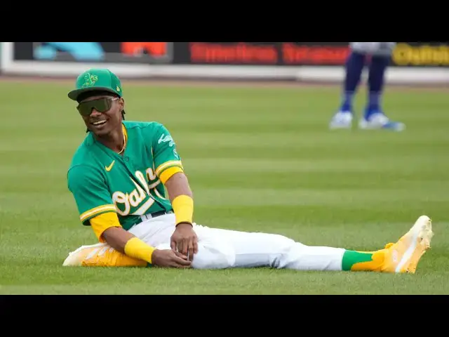 'Video thumbnail for Esteury Ruiz 2023 Highlights (Spring Training)'