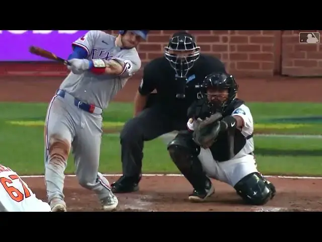 Video thumbnail for Jonah Heim CRUSHES a Solo Home Run! | 8th HR of 2025 | Texas Rangers | 06/25/2025