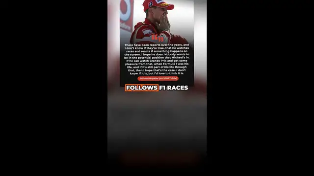 Video thumbnail for Michael Schumacher's close friend shares emotional message about his health condition ❤️