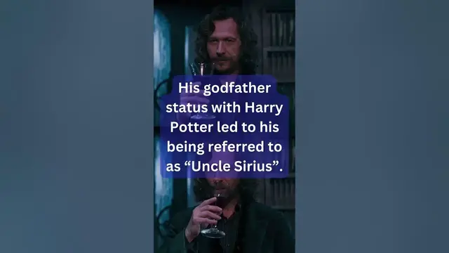 Video thumbnail for Facts About Sirius Black That You Never Knew#facts #funfacts #siriusblack  #fictionalcharacters