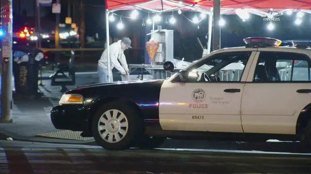 Video thumbnail for US, Los Angeles: Vermont Vista Reports of 2 Shot at Street Takeover.