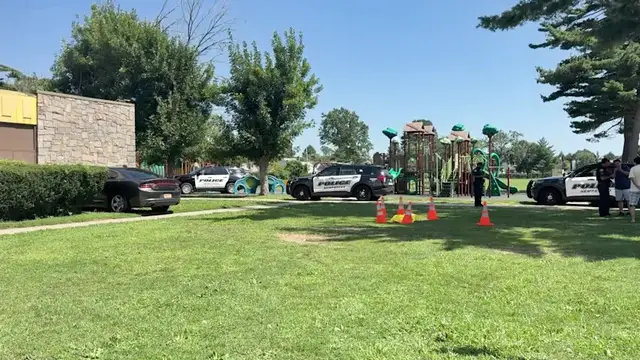 Video thumbnail for Dog fatally shot by Hempstead police after attacking multiple people in park