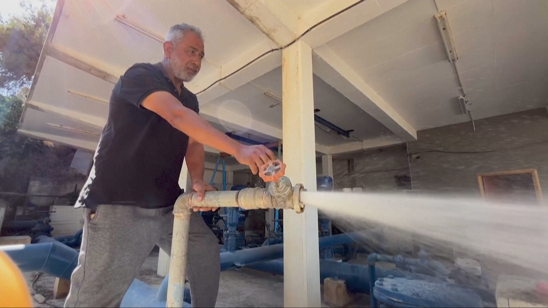 Video thumbnail for Israeli settlers target Palestinian water supply in West Bank, cutting access for 100,000