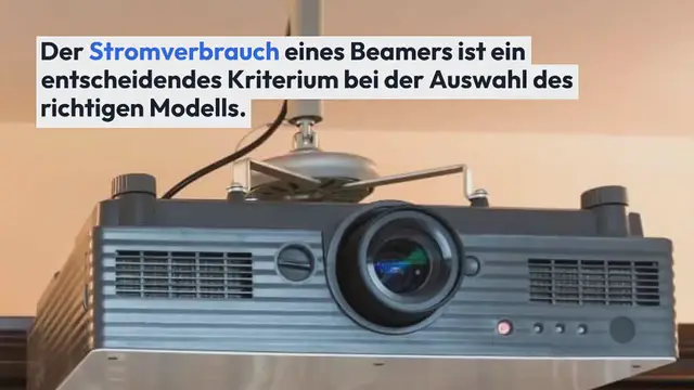 Video thumbnail for Beamer Stromverbrauch: Effektive Berechnung und Senkung der Kosten