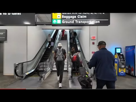 Video thumbnail for Washington DC Dulles Airport Arrival IAD