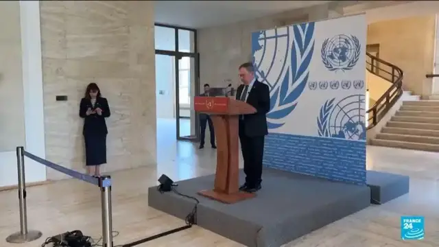 'Video thumbnail for United Nations commission of inquiry accuses Israel of genocide in Gaza'