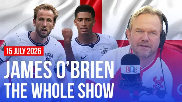 Video thumbnail for Why we are so moved by England at the World Cup | James O’Brien - The Whole Show