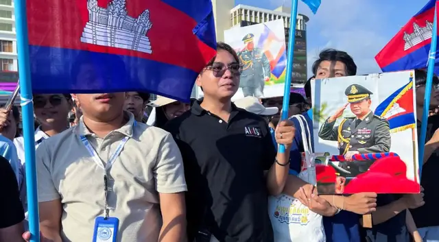 Video thumbnail for Cambodia sees growing support for military as border tensions with Thailand persist