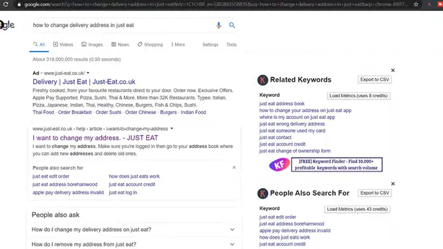 Video thumbnail for How To Change Delivery Address on JUST EAT