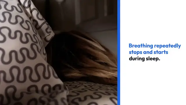 Video thumbnail for Recognizing Sleep Apnea Signs