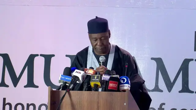 Video thumbnail for Nigeria: Buhari's legacy inspires Nigeria, Tinubu says.