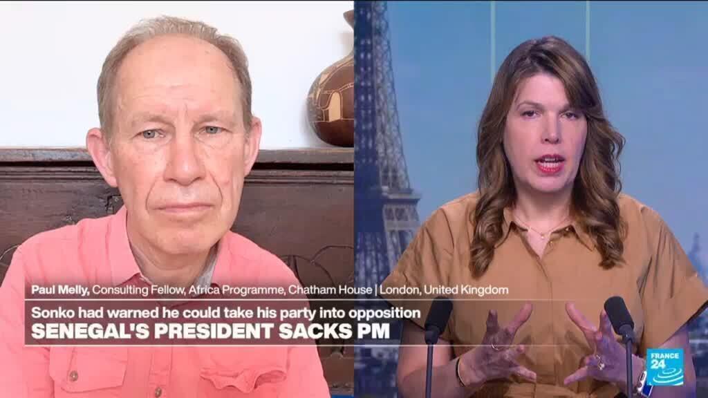 Video thumbnail for Senegal's president Faye sacks PM Sonko after months of tension