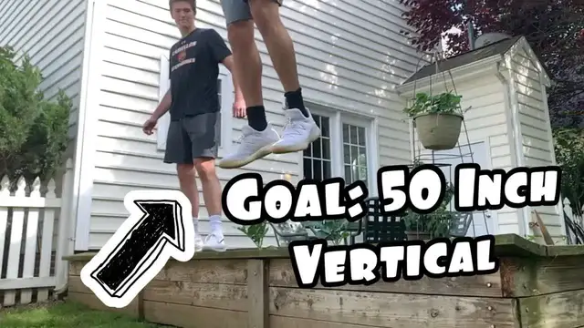 'Video thumbnail for Dan Gross And Isaiah Training For A 50 Inch Vertical: Timing Our 40 Yard Dash!'