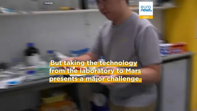 Video thumbnail for From fruit to bricks: Hong Kong engineers explore how to build houses on Mars