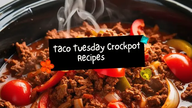 Video thumbnail for Taco Tuesday Crockpot Recipes 🌮