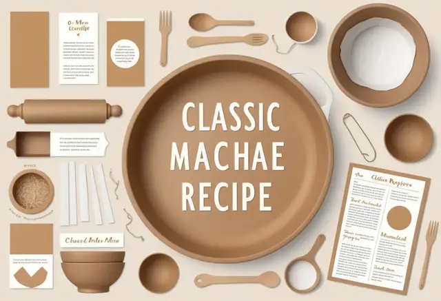 Video thumbnail for Classic Paper Mâché Recipe