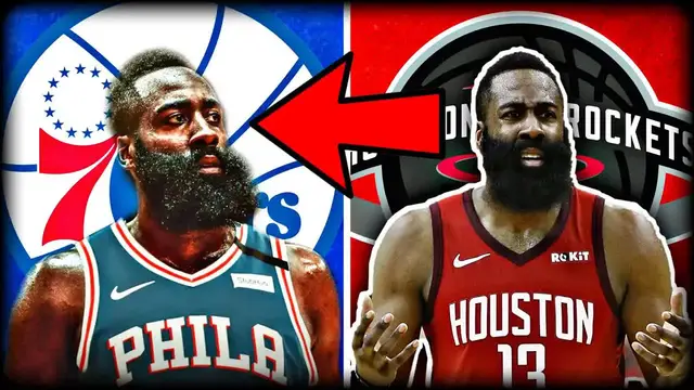 'Video thumbnail for knyt: 76ers james harden trade scenarios! embiid, simmons, harris?'