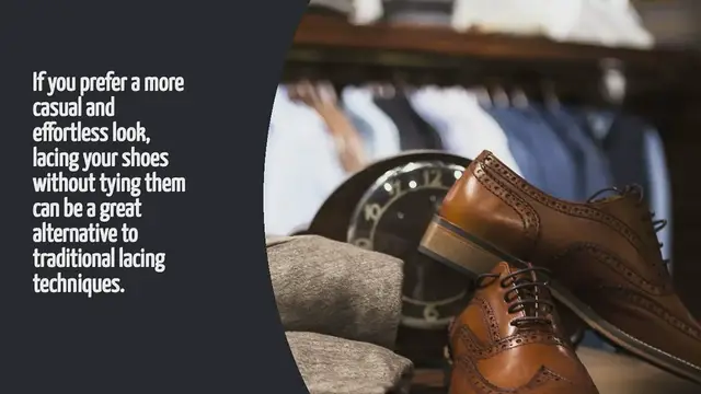 Video thumbnail for How To Lace Shoes Without Tying