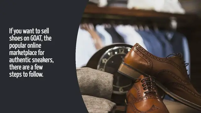 Video thumbnail for How To Sell Shoes On Goat