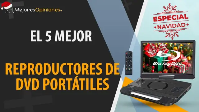 Video thumbnail for 🎁 MEJOR REPRODUCTOR DE DVD PORTÁTIL - NAVIDAD 2021 (Comparación y guía de compra)