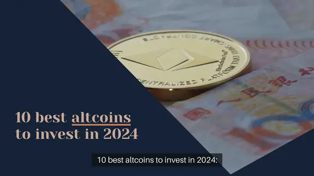 Video thumbnail for 10 best altcoins to invest in 2024