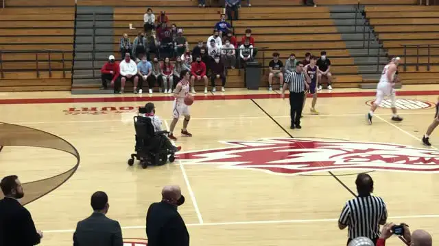 Video thumbnail for Teen In Wheelchair Assists On Play He Designed | Happily TV