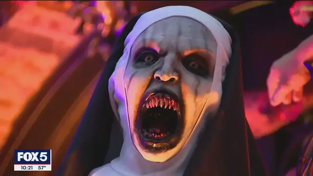 'Video thumbnail for Bay Ridge goes all out for Halloween: A haunting home that’s stopping traffic'